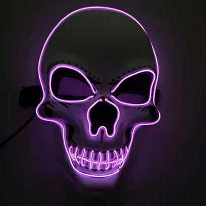 Skull LED Glowing Halloween Mask - Silvis21 ™