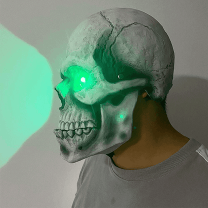 Skull Movable Mouth Latex Mask - Silvis21 ™
