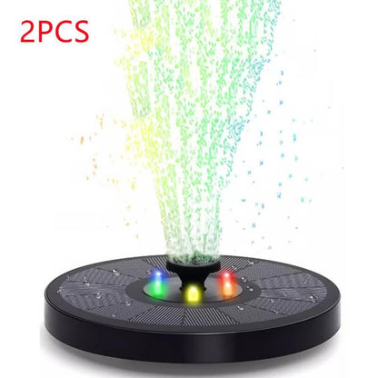 Solar Fountain Light Round Floating color LED - Silvis21 ™