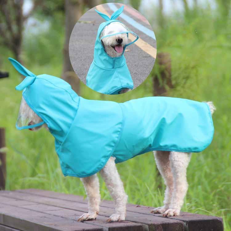 Transparent Brim Waterproof PU Dog Raincoat - Silvis21 ™