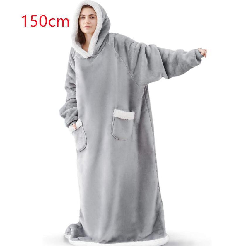 Winter Hoodie Blanket Oversized With Pockets - Silvis21 ™