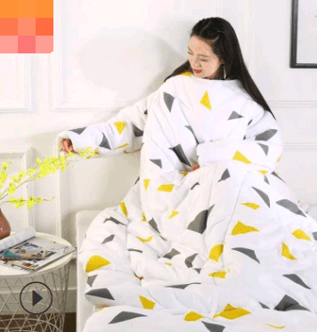 Winter Lazy Quilt with Sleeves - Silvis21 ™