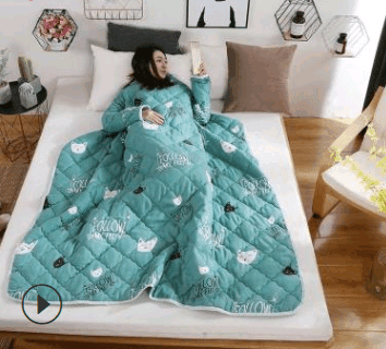 Winter Lazy Quilt with Sleeves - Silvis21 ™
