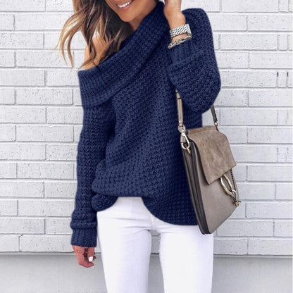 Women's sweater long sleeves loose - Silvis21 ™
